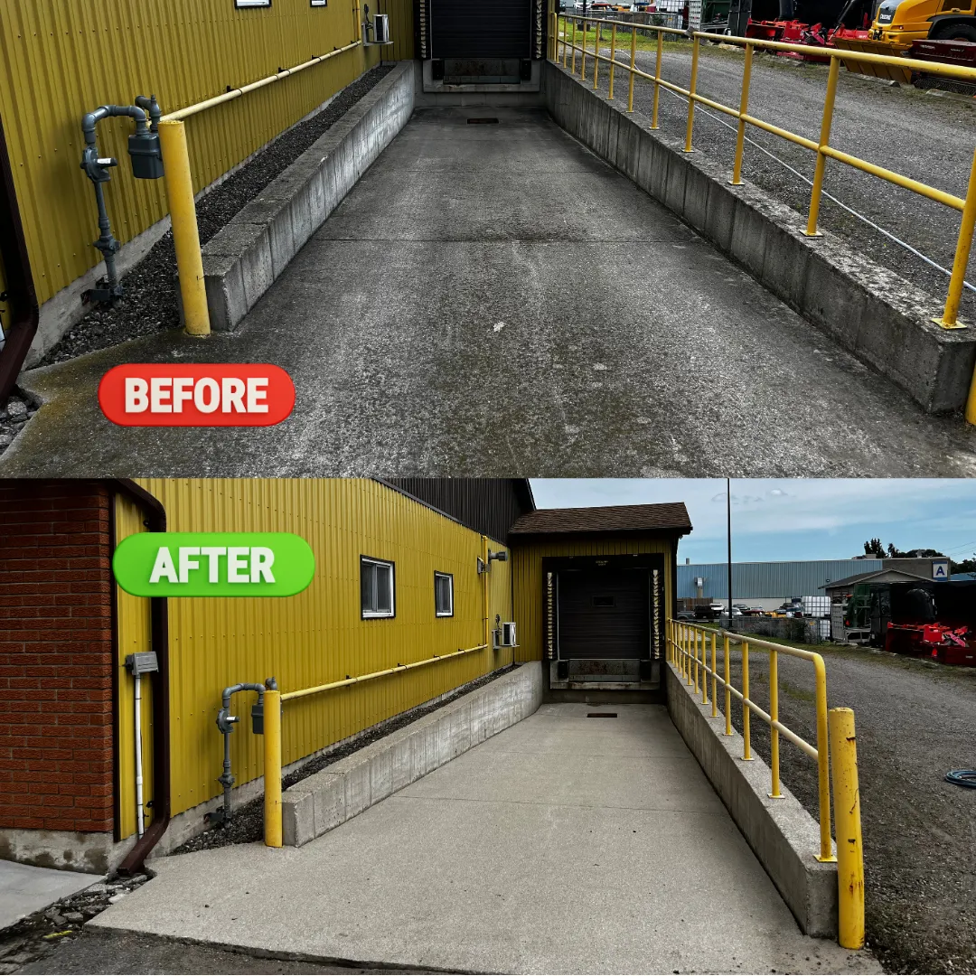 Before and After — Commercial Pressure Washing